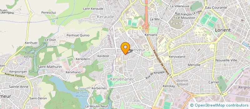 localisation de l'entreprise MONSIEUR MOSTAFA MENEGADY  LORIENT