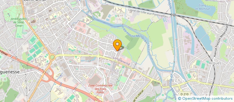 localisation de l'entreprise MONSIEUR MOSTAFA MHARRACHE  LONGUENESSE