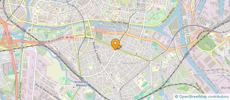 localisation de l'entreprise MONSIEUR MOSTAFA NAHA à STRASBOURG