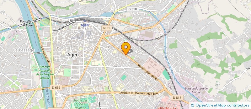 localisation de l'entreprise MONSIEUR MOSTAFA OUEJHAYEN à AGEN