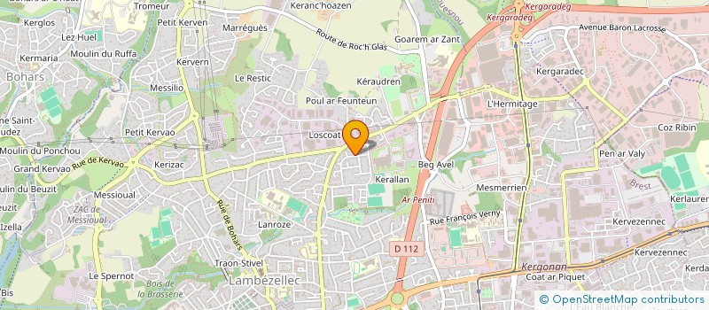 localisation de l'entreprise MONSIEUR MOSTAFA RAHMANI à BREST