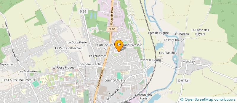 localisation de l'entreprise MONSIEUR MOSTAFA RIANI  SAINT-OUEN