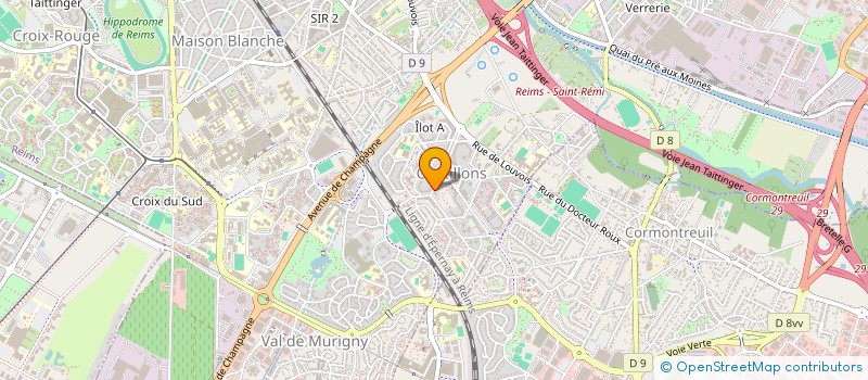 localisation de l'entreprise MONSIEUR MOSTAFA SHRBASH  REIMS