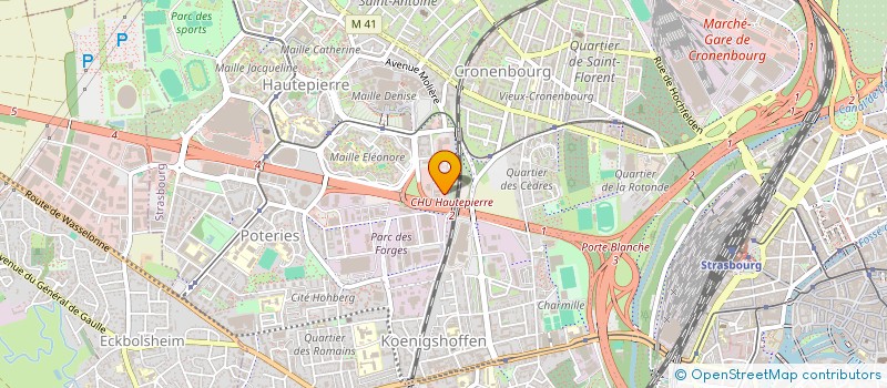 localisation de l'entreprise MONSIEUR MOSTAFA ZAMANI à STRASBOURG