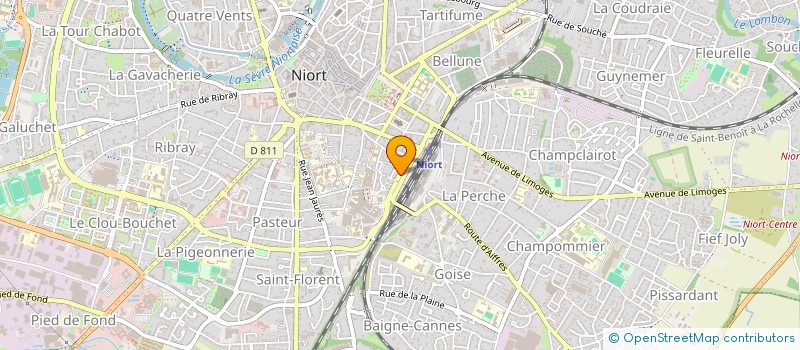 localisation de l'entreprise MONSIEUR MOSTAFA ZIRAK à NIORT