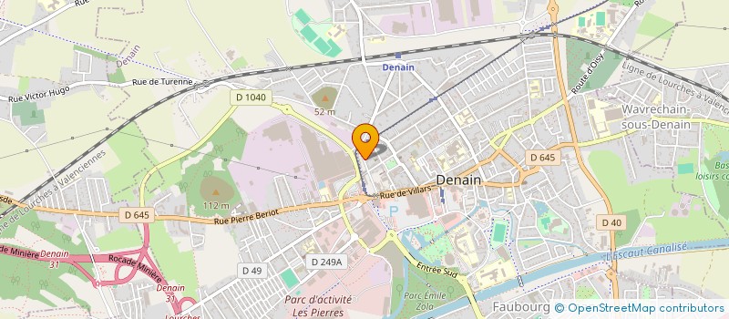 localisation de l'entreprise MONSIEUR MOSTAPHA AALBOUCH  DENAIN