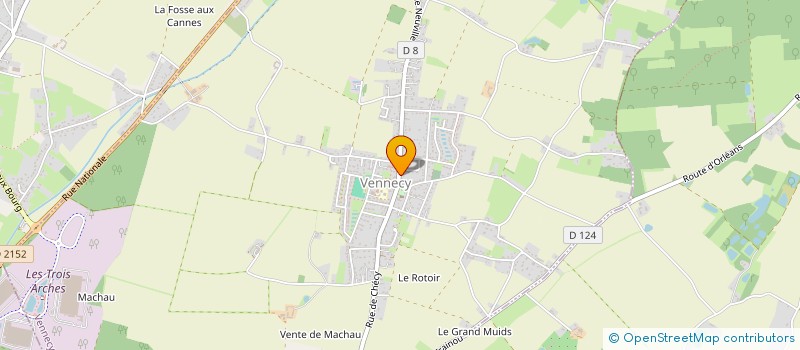 localisation de l'entreprise MONSIEUR MOSTAPHA AMLOUKA à VENNECY