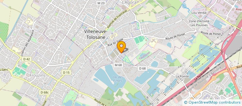 localisation de l'entreprise MONSIEUR MOSTAPHA BOUTEFFAH à VILLENEUVE-TOLOSANE