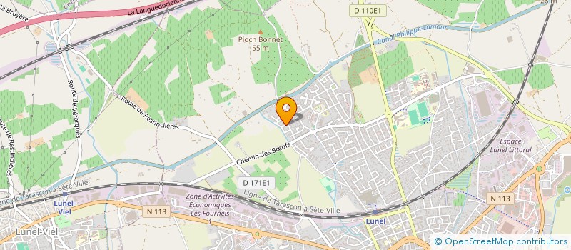 localisation de l'entreprise MONSIEUR MOSTAPHA DRIOUCH  LUNEL