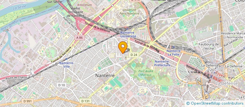 localisation de l'entreprise MONSIEUR MOSTAPHA EDDART  NANTERRE