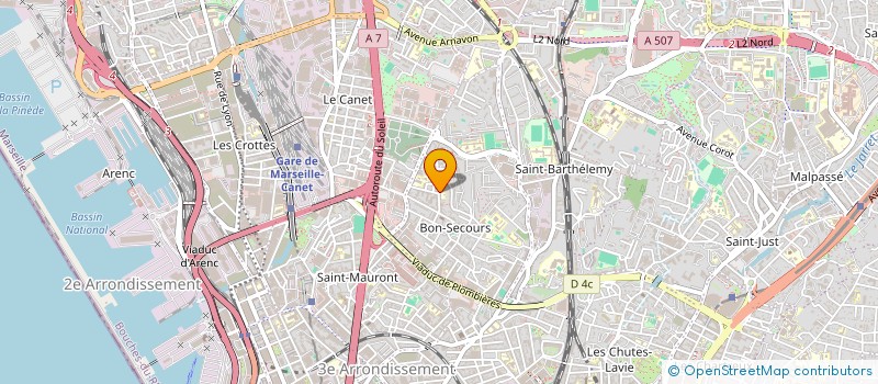 localisation de l'entreprise MONSIEUR MOSTAPHA HAMANI à MARSEILLE