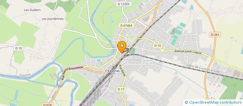 localisation de l'entreprise MONSIEUR MOSTAPHA KADARI  LES EGLISOTTES-ET-CHALAURES