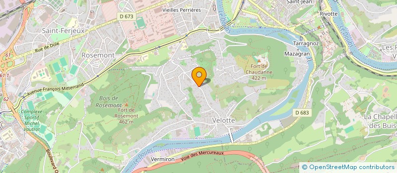 localisation de l'entreprise MONSIEUR MOSTAPHA SAID  BESANCON