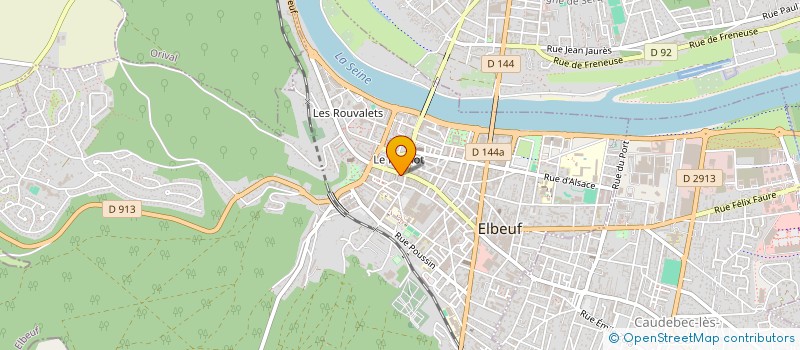 localisation de l'entreprise MONSIEUR MOSTAPHA YAGHOUBI  ELBEUF