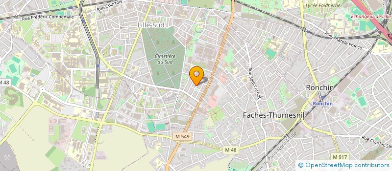 localisation de l'entreprise MONSIEUR MOSTAPHA ZAOUI  LILLE