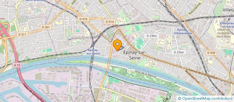 localisation de l'entreprise MONSIEUR MOSTAQUE SUN KAMIL à EPINAY-SUR-SEINE