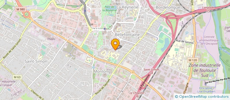 localisation de l'entreprise MONSIEUR MOSTEFA BELHAOUEL à TOULOUSE