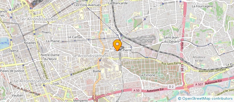 localisation de l'entreprise MONSIEUR MOSTEFA BENDAHMANE à MARSEILLE