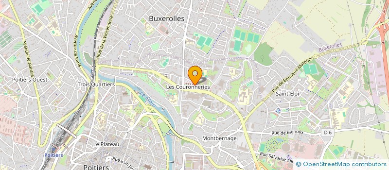 localisation de l'entreprise MONSIEUR MOSTEFA BENSADOUNE  POITIERS