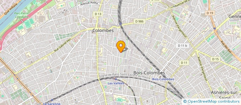 localisation de l'entreprise MONSIEUR MOSTEFA BOUTBEL à COLOMBES