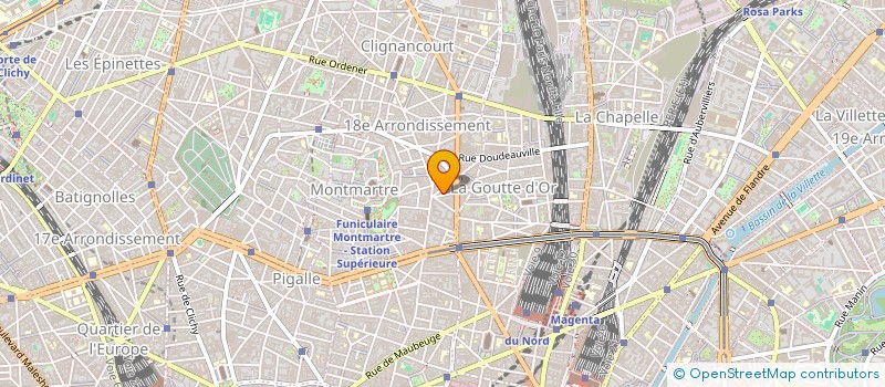 localisation de l'entreprise MONSIEUR MOSTEFA DELIMI à PARIS