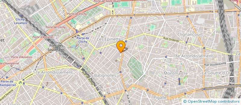 localisation de l'entreprise MONSIEUR MOSTEFA HAMMICH  PARIS