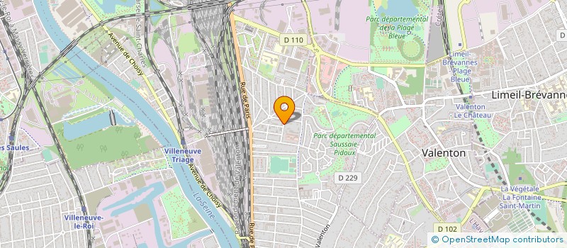 localisation de l'entreprise MONSIEUR MOSTEFA KHALFI  VILLENEUVE-SAINT-GEORGES