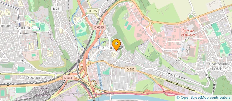 localisation de l'entreprise MONSIEUR MOSTEFA-LARBI REDOUAN  HARFLEUR