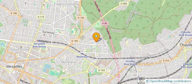 localisation de l'entreprise MONSIEUR MOSTEFA MEHIDI à VERSAILLES