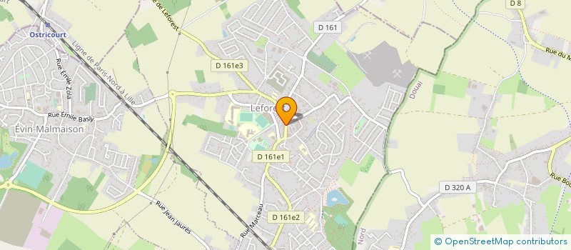 localisation de l'entreprise MONSIEUR MOSTEFA ROUIGUEB  LEFOREST