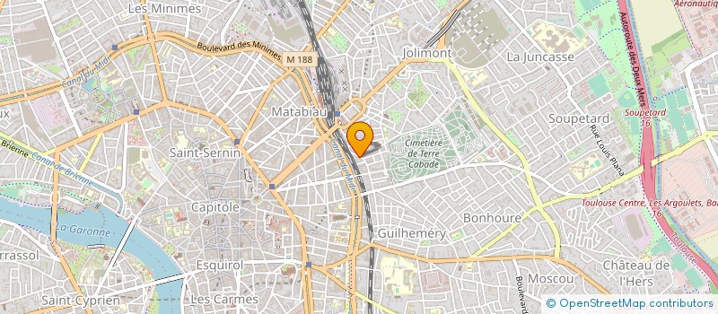 localisation de l'entreprise MONSIEUR MOSTEPHA BEKADA à TOULOUSE