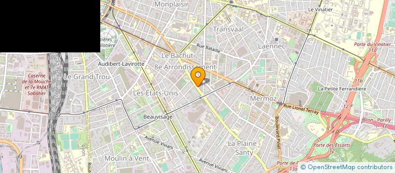 localisation de l'entreprise MONSIEUR MOSTEPHA MARGOUM à LYON