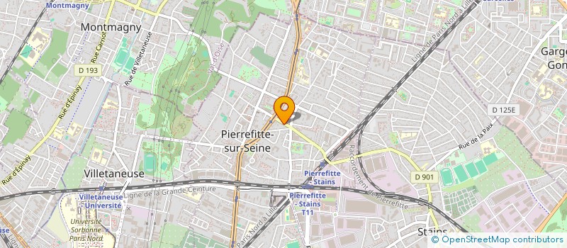 localisation de l'entreprise MONSIEUR MOTALEB BEPARI à PIERREFITTE-SUR-SEINE