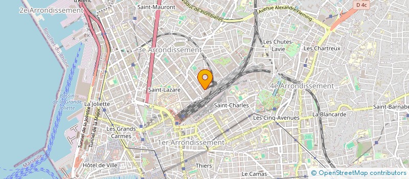 localisation de l'entreprise MONSIEUR MOTASSIM MOHAMED JEBRIL à MARSEILLE