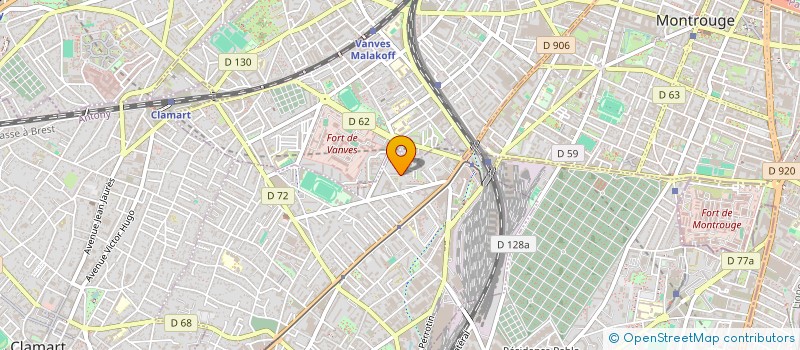 localisation de l'entreprise MONSIEUR MOTE MENA MUNZINBU  CHATILLON