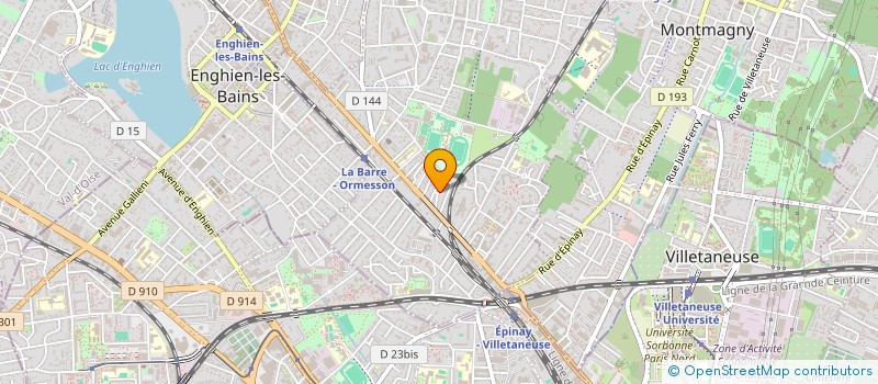 localisation de l'entreprise MONSIEUR MOTTE MOKALO KOYADIBERT  DEUIL-LA-BARRE