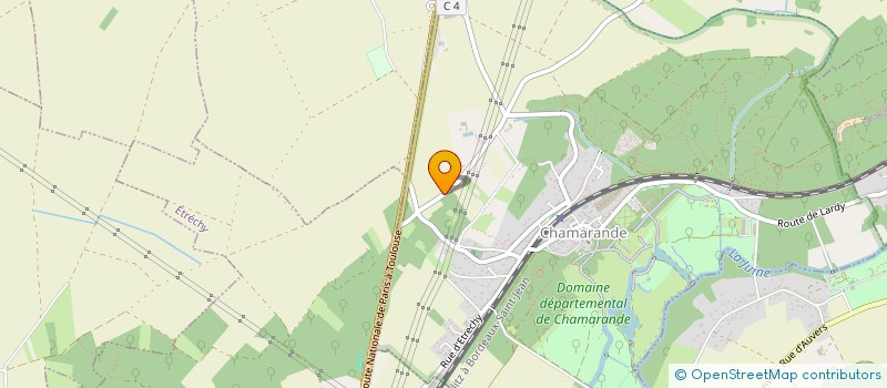 localisation de l'entreprise MONSIEUR MOUA CHONG TOUA  CHAMARANDE