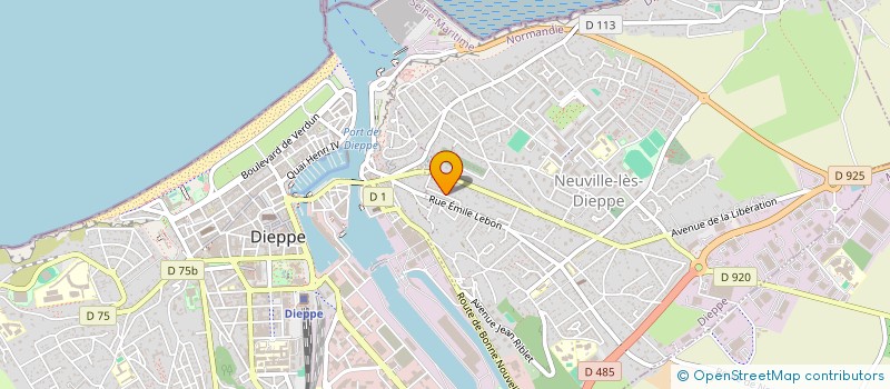 localisation de l'entreprise MONSIEUR MOUAAD AL SAID à DIEPPE