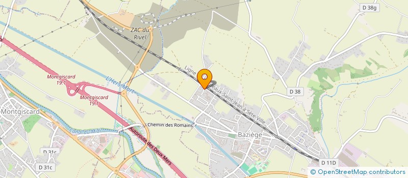 localisation de l'entreprise MONSIEUR MOUAAD BAHIR  BAZIEGE