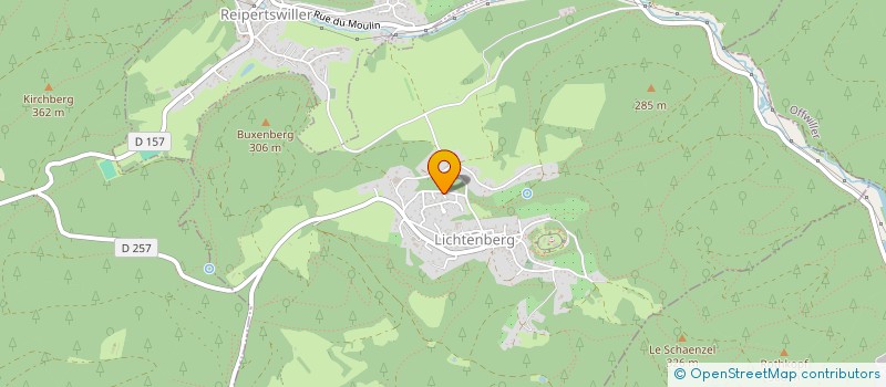 localisation de l'entreprise MONSIEUR MOUAAD DRIF  LICHTENBERG