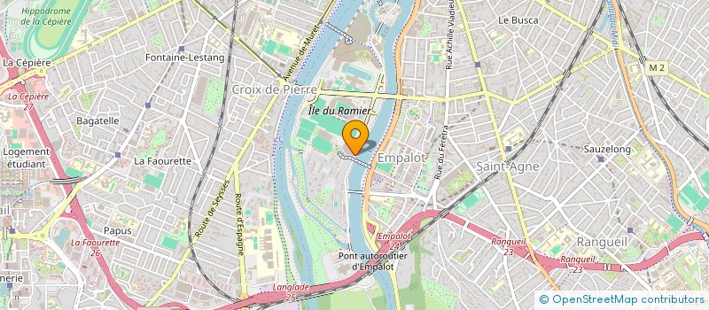 localisation de l'entreprise MONSIEUR MOUAD AFKIR  TOULOUSE