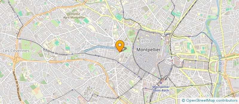localisation de l'entreprise MONSIEUR MOUAD ALLA à MONTPELLIER