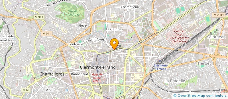 localisation de l'entreprise MONSIEUR MOUAD AOUNIL  CLERMONT-FERRAND