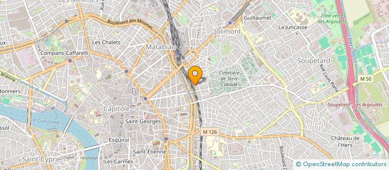 localisation de l'entreprise MONSIEUR MOUAD CHAMCHAM  TOULOUSE