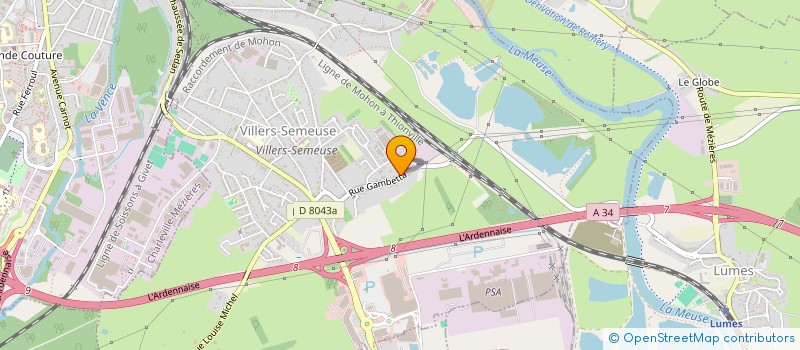 localisation de l'entreprise MONSIEUR MOUAD ES-SMAHI  VILLERS-SEMEUSE