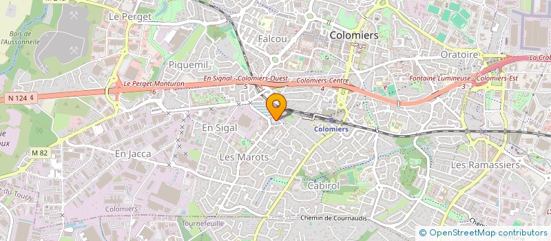 localisation de l'entreprise MONSIEUR MOUAD KHOUY à COLOMIERS