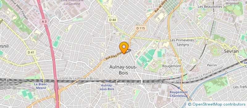 localisation de l'entreprise MONSIEUR MOUAD MIMOUNI à AULNAY-SOUS-BOIS