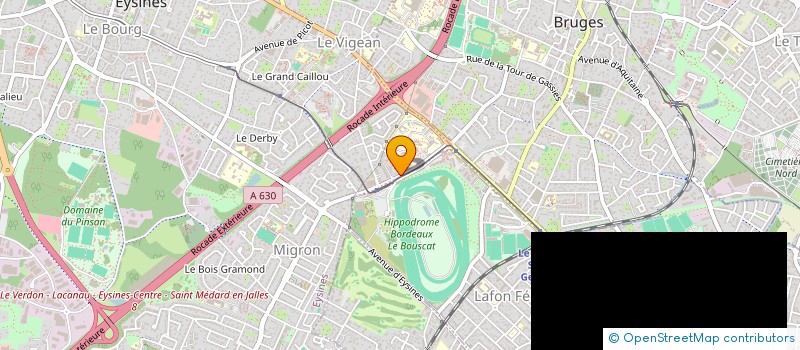 localisation de l'entreprise MONSIEUR MOUAD NAKACH  EYSINES