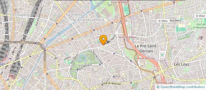 localisation de l'entreprise MONSIEUR MOUAD RESFA  PARIS