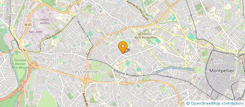 localisation de l'entreprise MONSIEUR MOUADH ROUANE à MONTPELLIER